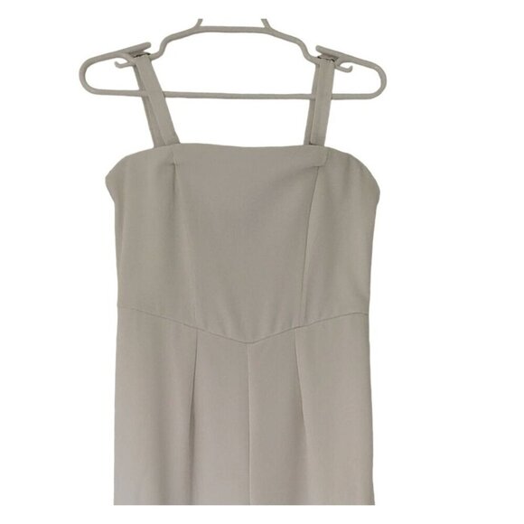 Wild Fable Women's White Strapless Jumpsuit M Wide-Leg Side Zipper Summer . - Picture 7 of 10